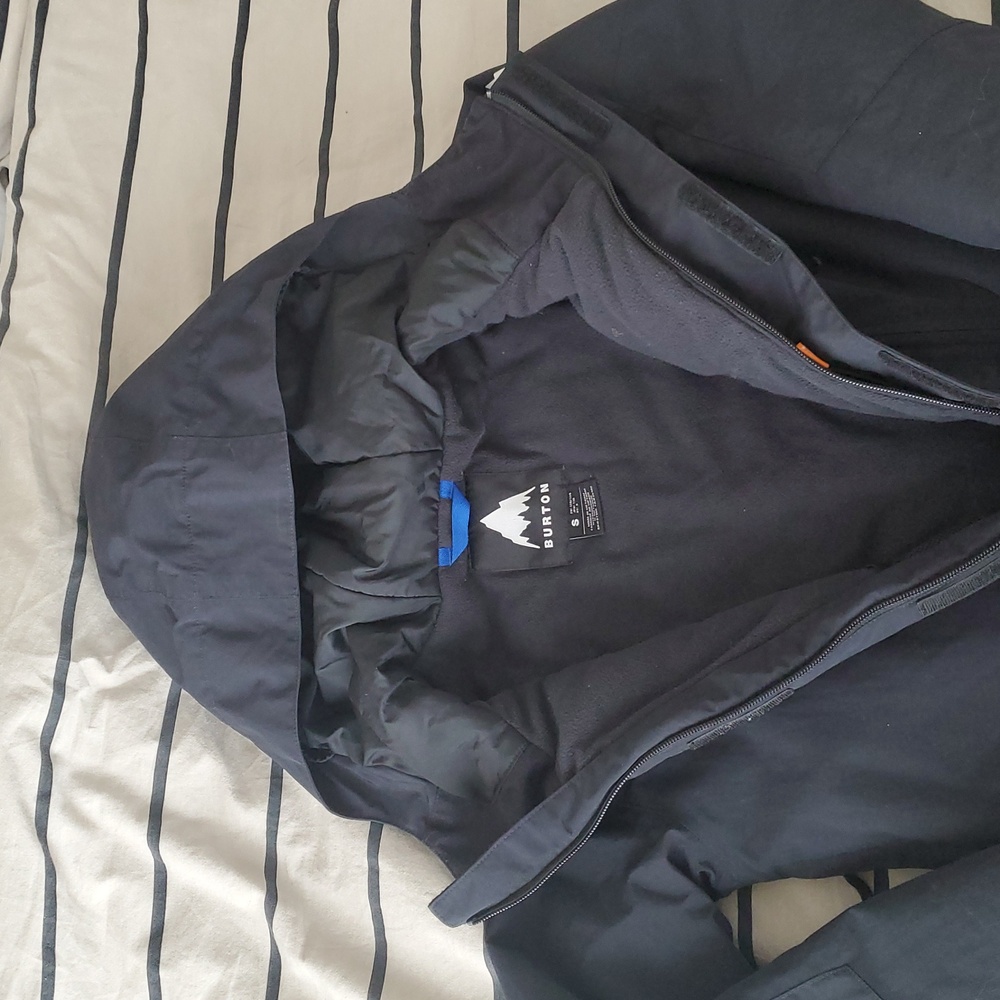 Kids Black Ski Overalls - Picture 5 of 7